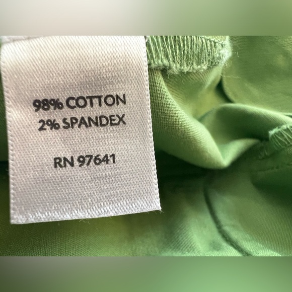 J. JILL  GREEN SKIRT WITH SIDE CONCEALED ZIPPER - Picture 5 of 6